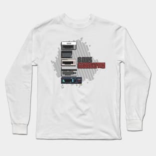 8 bits generation Long Sleeve T-Shirt